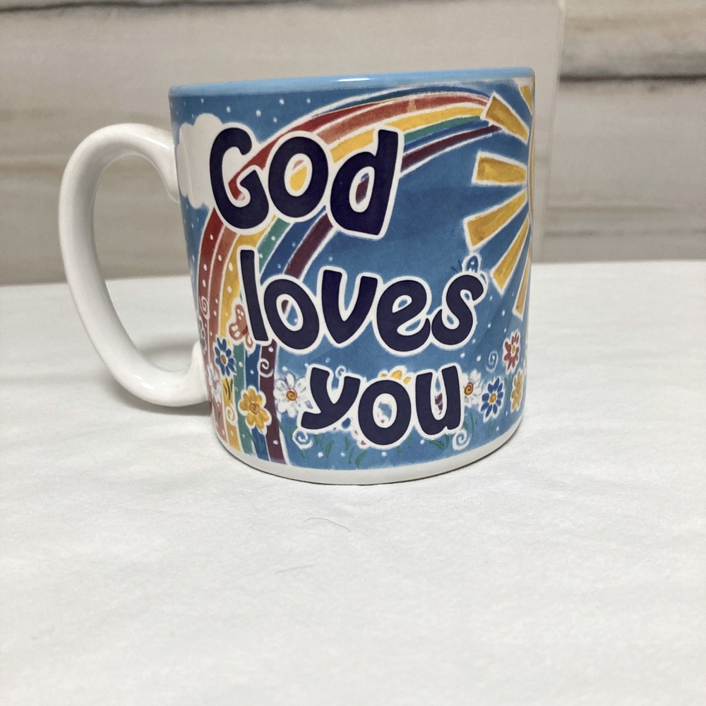 Vintage Flowers, Inc Balloons Mug